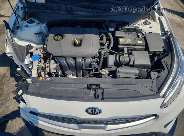3KPF24AD9LE221508 2020 KIA FORTE White უკანა სალონის ხედი