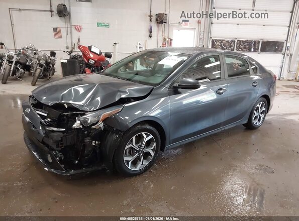 3KPF24AD9LE224182 2020 KIA FORTE Black Առջևի ձախ երեք քառորդ տեսարան