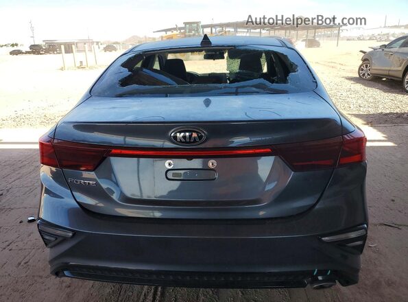 3KPF24AD9LE236719 2020 KIA FORTE Gray უკანა ხედი