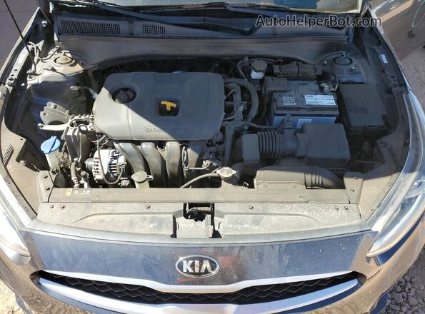 3KPF24AD9LE236719 2020 KIA FORTE Gray უკანა სალონის ხედი