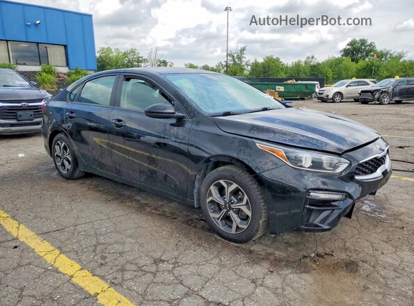 3KPF24AD9ME298574 2021 KIA FORTE Черный Передняя правая четверть