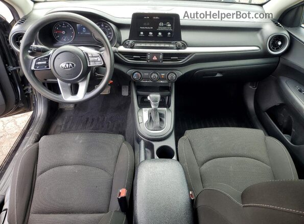 3KPF24AD9ME298574 2021 KIA FORTE Черный Вид панели приборов
