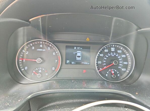 3KPF24AD9ME309959 2021 KIA FORTE White Instrument cluster view