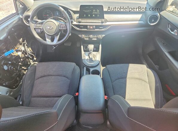 3KPF24AD9ME328530 2021 KIA FORTE Silver Вид панелі приладів