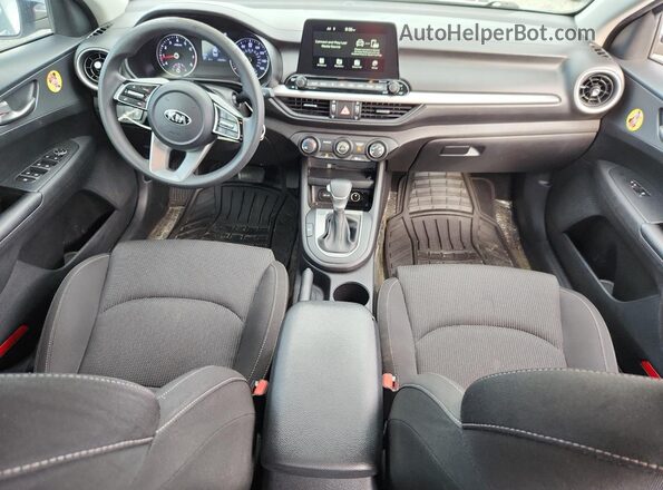 3KPF24AD9ME348891 2021 KIA FORTE Silver წინა პანელის ხედი