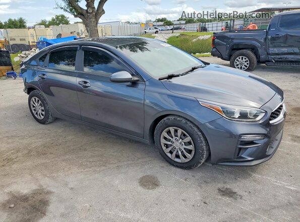 3KPF24AD9ME376917 2021 KIA FORTE Gray წინა მარჯვენა