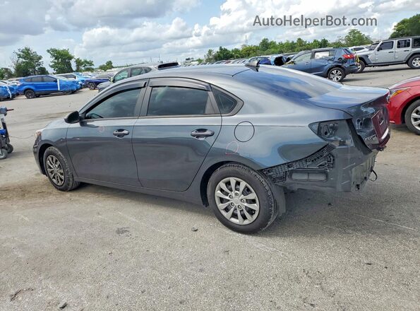 3KPF24AD9ME376917 2021 KIA FORTE Gray უკანა მარცხენა