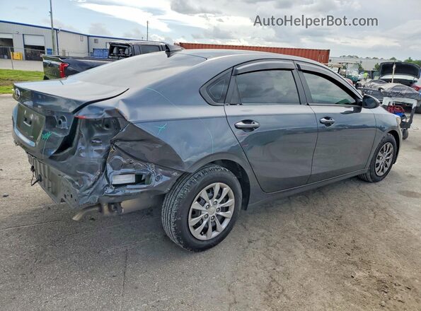 3KPF24AD9ME376917 2021 KIA FORTE Gray უკანა მარჯვენა