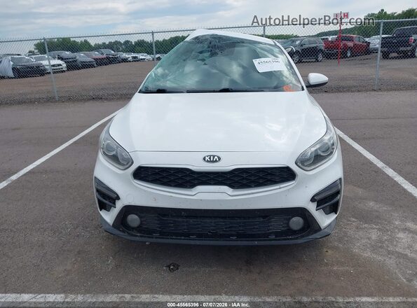 3KPF24AD9ME395242 2021 KIA FORTE White ხელსაწყოთა პანელის ხედი