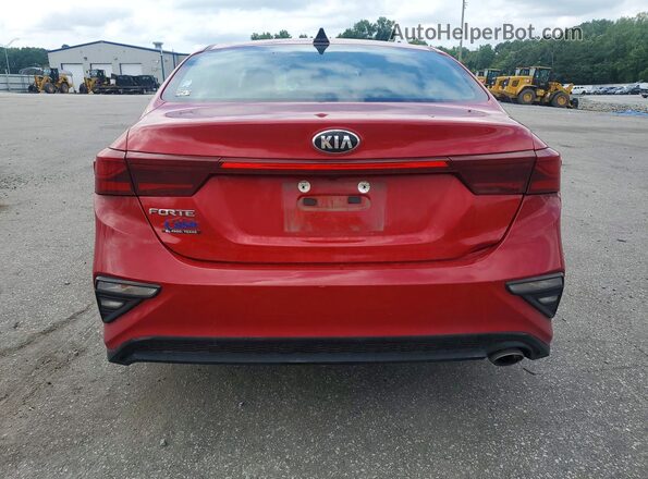 3KPF24AD9ME410080 2021 KIA FORTE Red Vista trasera