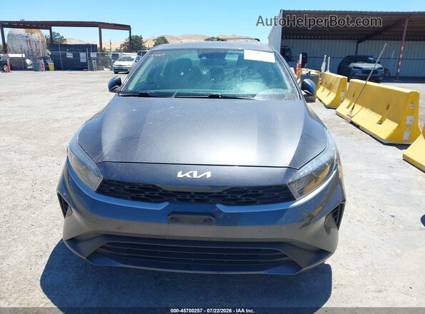 3KPF24AD9PE521233 2023 KIA FORTE Gray Вид щитка приладів