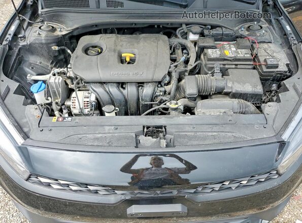 3KPF24AD9PE547900 2023 KIA FORTE Black უკანა სალონის ხედი