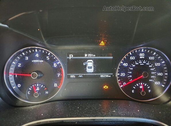 3KPF24AD9PE616309 2023 KIA FORTE White Вид щитка приладів