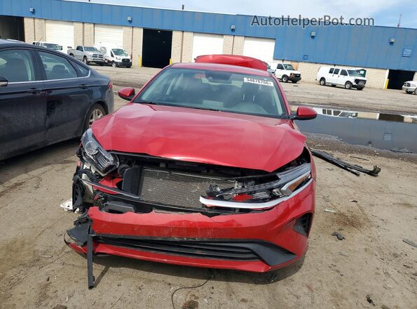 3KPF24AD9PE652694 2023 KIA FORTE Red Вид спереду