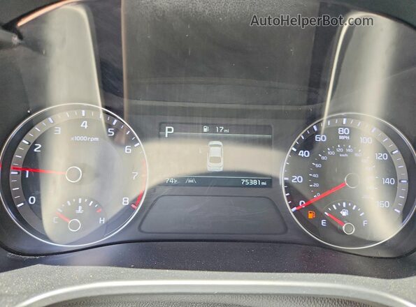 3KPF24AD9RE798791 2024 KIA FORTE White Вид щитка приладів