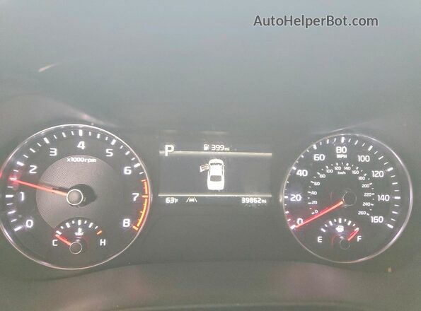 3KPF24AD9RE825536 2024 KIA FORTE Синий Вид щитка приборов