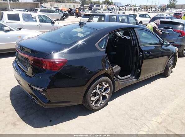 3KPF24ADXKE016648 2019 KIA FORTE Black Rear right