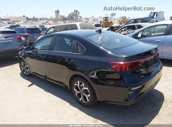 3KPF24ADXKE016648 2019 KIA FORTE Black Rear left