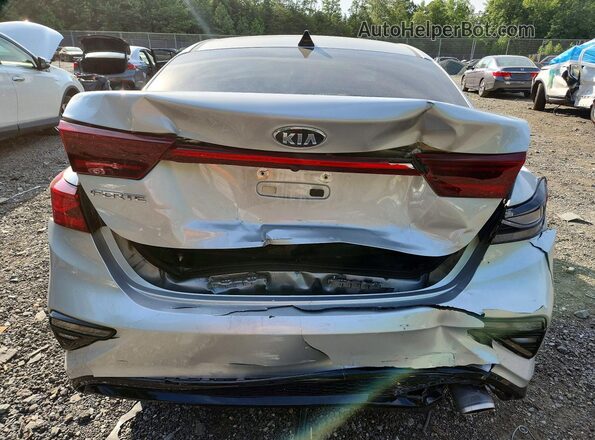 3KPF24ADXKE085081 2019 KIA FORTE Silver Vista trasera