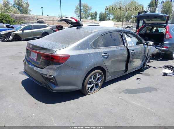 3KPF24ADXKE138474 2019 KIA FORTE Black Tył prawy