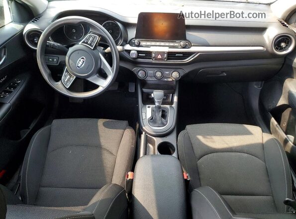 3KPF24ADXLE140498 2020 KIA FORTE White Առջևի վահանակի տեսք