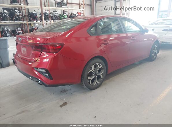 3KPF24ADXLE147290 2020 KIA FORTE Red Հետևի աջ