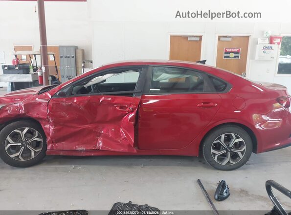 3KPF24ADXLE147290 2020 KIA FORTE Red Սալոնի 360 աստիճան տեսք