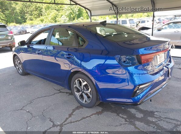 3KPF24ADXLE193475 2020 KIA FORTE Blue უკანა მარცხენა