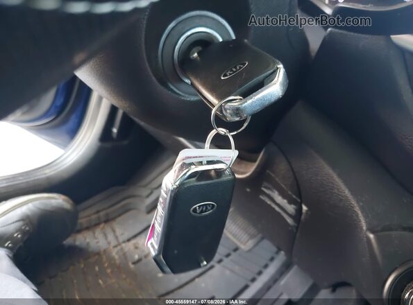 3KPF24ADXLE193475 2020 KIA FORTE Blue წინა პანელის ხედი