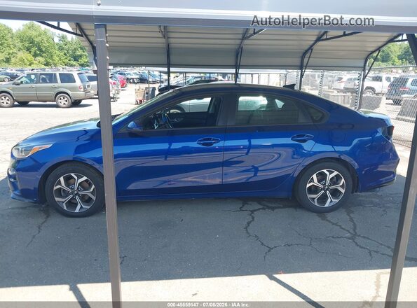 3KPF24ADXLE193475 2020 KIA FORTE Blue სალონის 360-გრადუსიანი ხედი