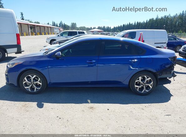 3KPF24ADXLE205107 2020 KIA FORTE Dark Blue 