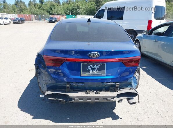 3KPF24ADXLE205107 2020 KIA FORTE Dark Blue 
