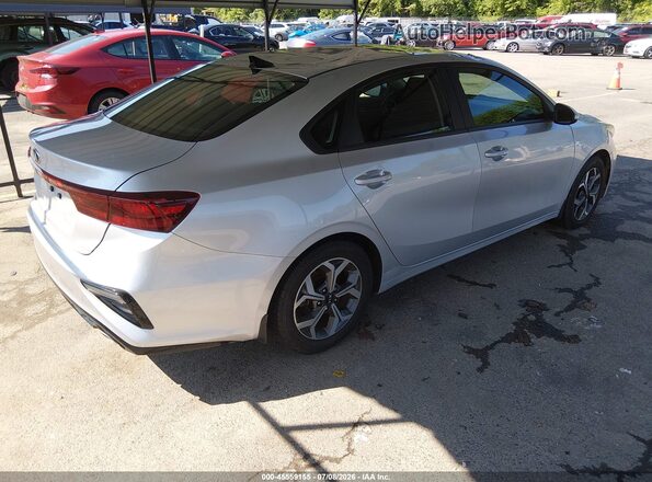 3KPF24ADXLE217404 2020 KIA FORTE Silver Задня права чверть