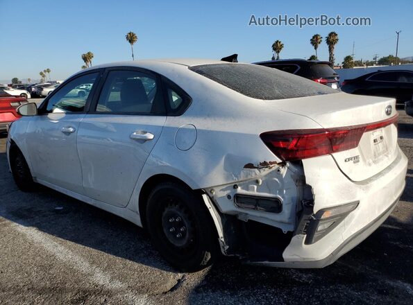3KPF24ADXLE236020 2020 KIA FORTE White Tył lewy