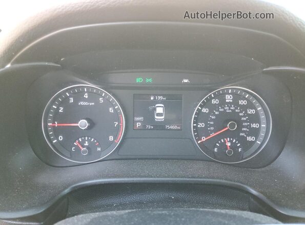 3KPF24ADXLE236020 2020 KIA FORTE White Widok zestawu wskaźników
