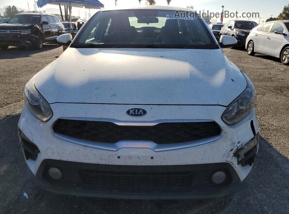 3KPF24ADXLE236020 2020 KIA FORTE White Widok z przodu