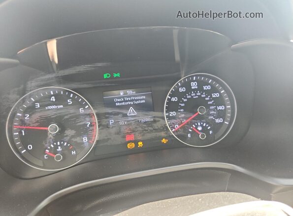 3KPF24ADXME277510 2021 KIA FORTE Black Instrument cluster view