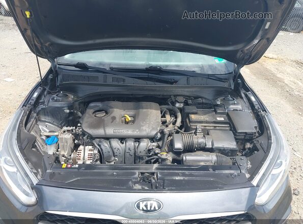 3KPF24ADXME303569 2021 KIA FORTE Gray უკანა ხედი