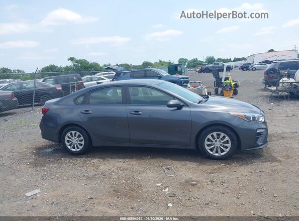 3KPF24ADXME303569 2021 KIA FORTE Gray უკანა სალონის ხედი