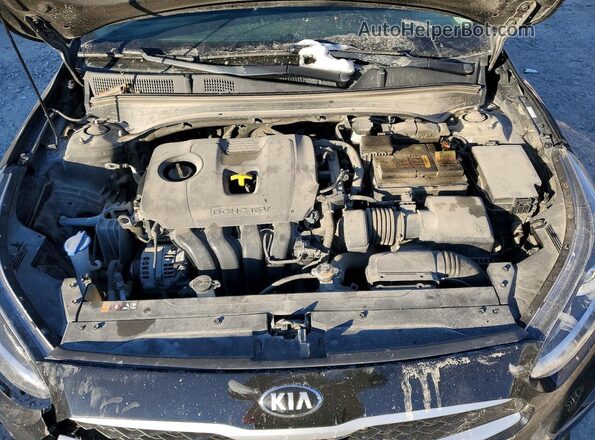 3KPF24ADXME332537 2021 KIA FORTE Black Սալոնի հետևի տեսք