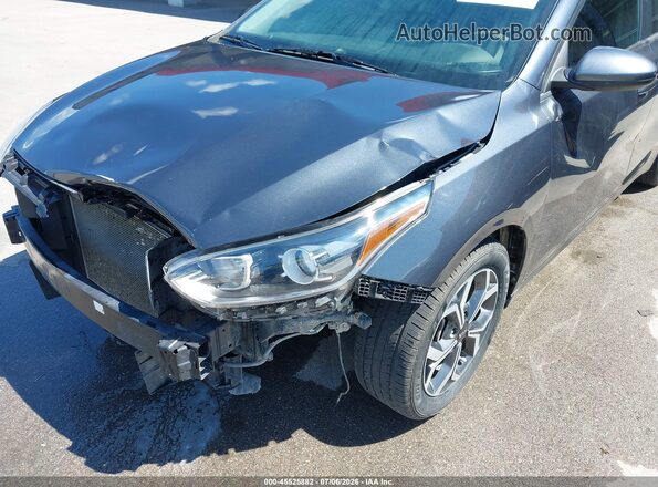 3KPF24ADXME353940 2021 KIA FORTE Gray Դիմացի տեսք