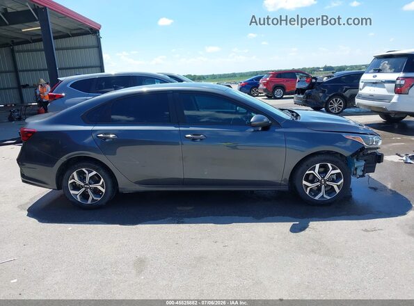 3KPF24ADXME353940 2021 KIA FORTE Gray Սալոնի 360 աստիճան տեսք