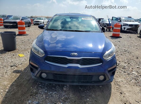 3KPF24ADXME355266 2021 KIA FORTE Blue Դիմացի տեսք