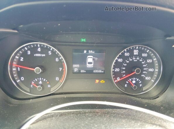 3KPF24ADXME355266 2021 KIA FORTE Blue Սարքավորումների վահանակի տեսք