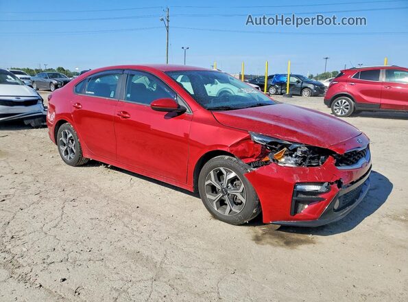 3KPF24ADXME359429 2021 KIA FORTE Красный Передняя правая четверть