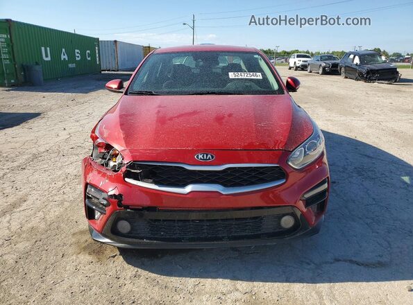 3KPF24ADXME359429 2021 KIA FORTE Красный Вид спереди