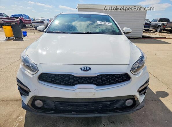 3KPF24ADXME376831 2021 KIA FORTE White Դիմացի տեսք
