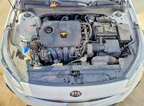 3KPF24ADXME376831 2021 KIA FORTE White Սալոնի հետևի տեսք