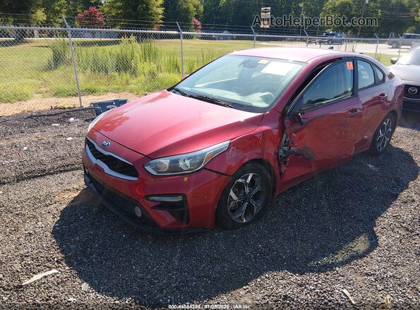 3KPF24ADXME379664 2021 KIA FORTE Red Przód lewy