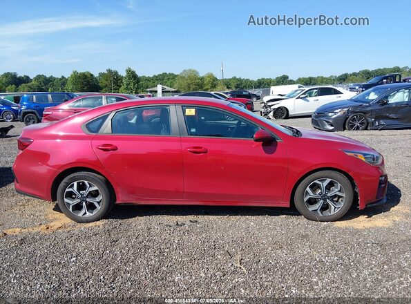 3KPF24ADXME379664 2021 KIA FORTE Red Widok wnętrza 360 stopni